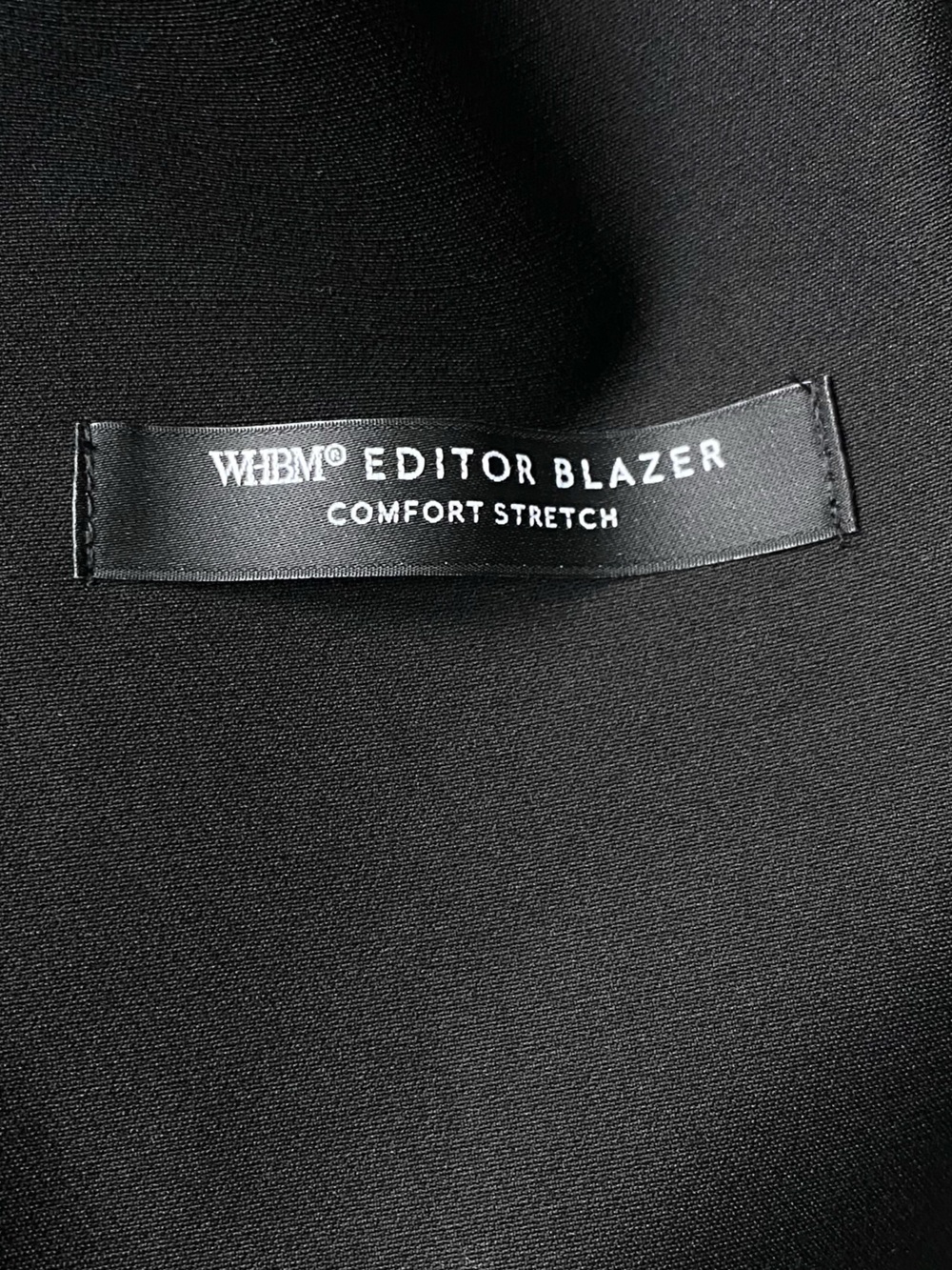 White House Black Market Editor Blazer Comfort Stretch cotton blend sz 8 - Picture 12 of 16